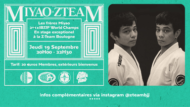 "Stage Miyao Brothers x ZTEAM" par A.M.J. Z TEAM BOULOGNE